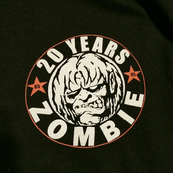 Rob Zombie 20 years '85 to '05 hoodie Unisex M - Picture 2 of 7